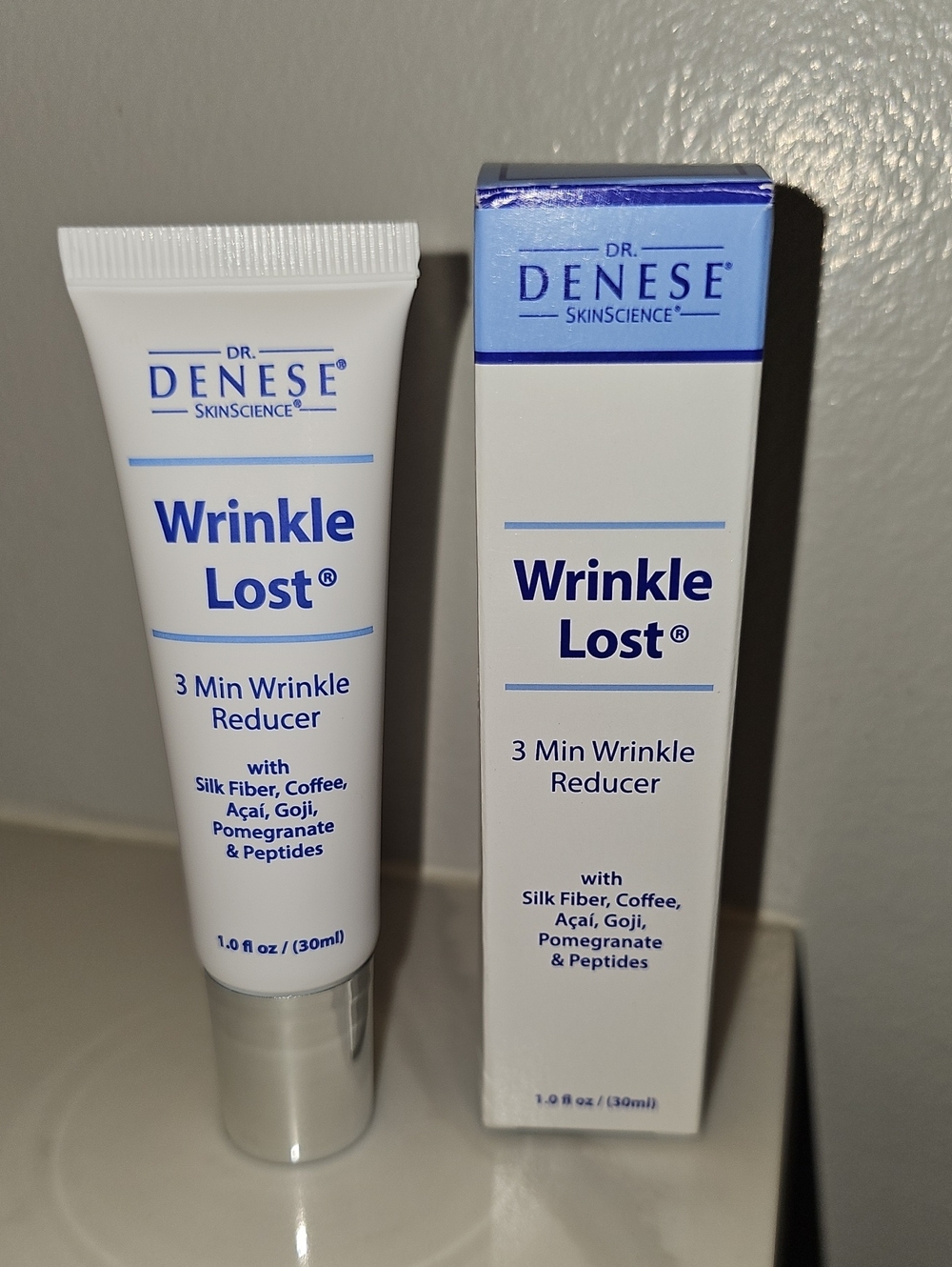 Dr. Denese Wrinkle Lost 3 Min Wrinkle Reducer Eye Cream. New In Box.